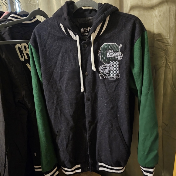 Harry Potter Slytherin Varsity Jacket - Picture 3 of 8